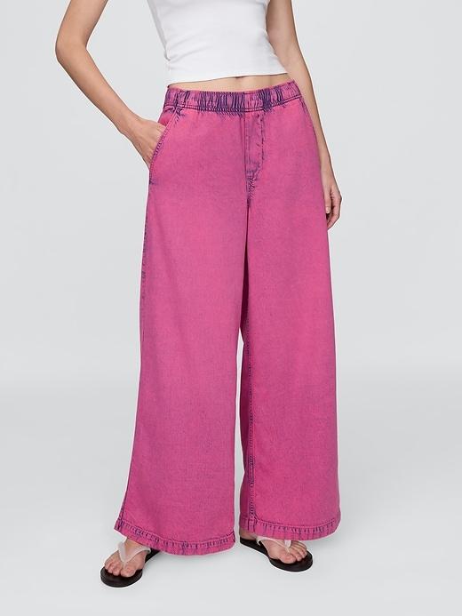 Mid Rise UltraSoft Easy Baggy Jeans Product Image