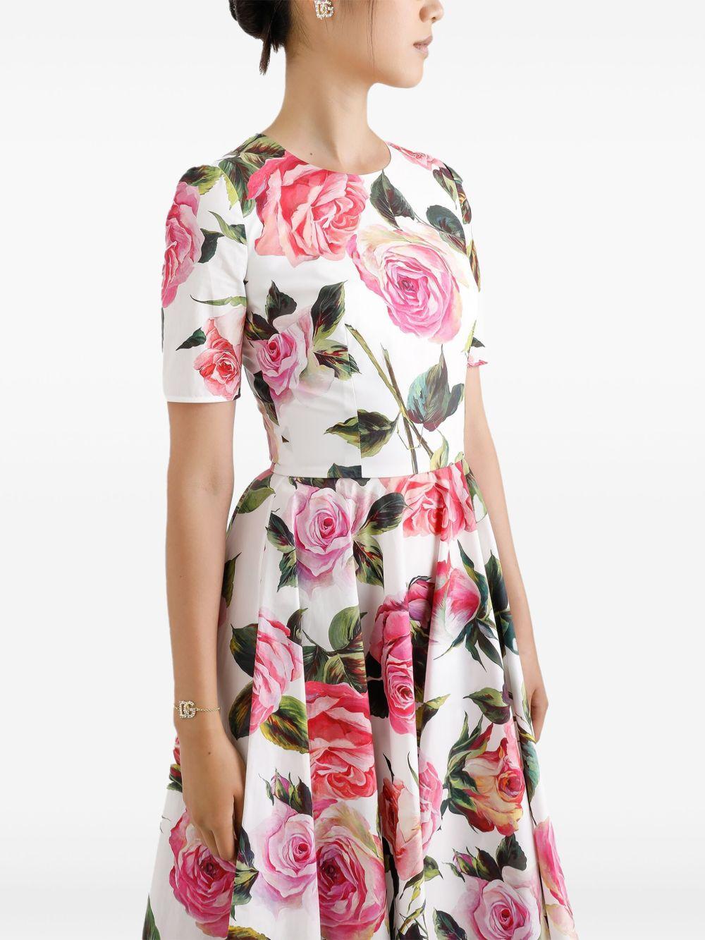 floral-print midi dress Product Image