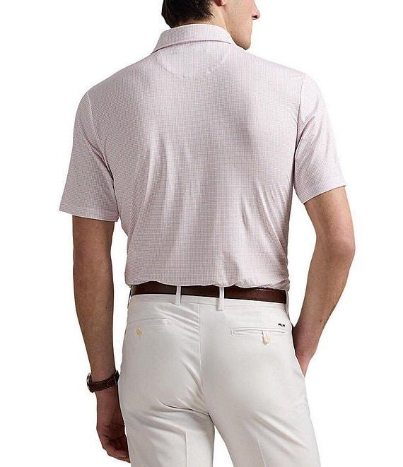 Polo Ralph Lauren RLX Golf Classic Fit Tattersall Performance Stretch Short Sleeve Polo Shirt Product Image