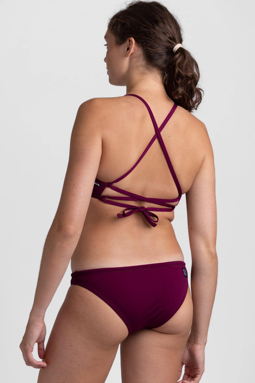 Midl Bikini Bottom - Cabernet Female Product Image