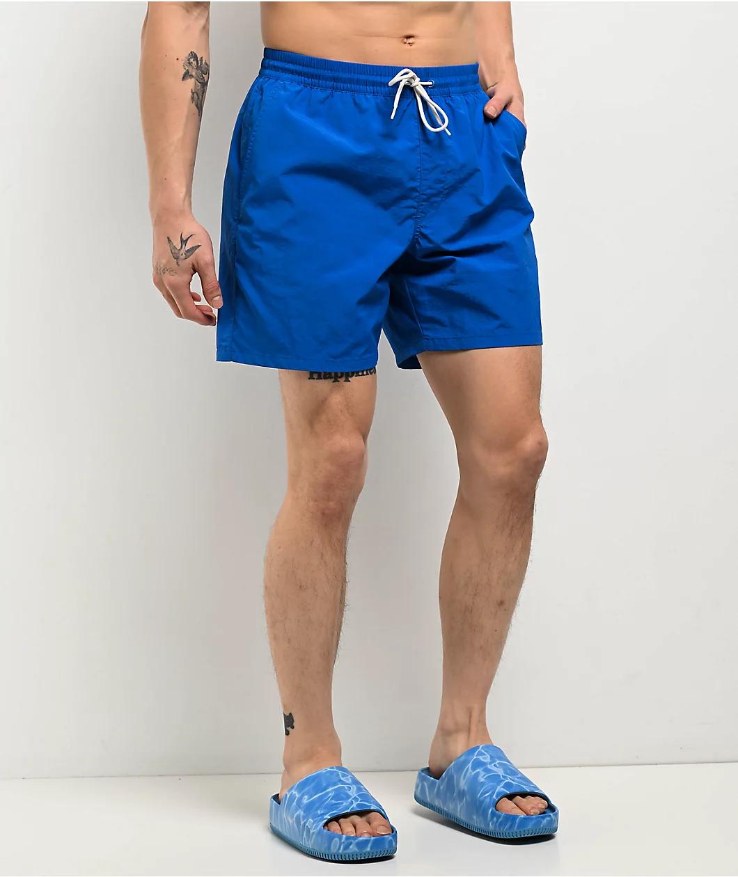 Empyre Graffiti Floater Royal Blue Board Shorts Product Image