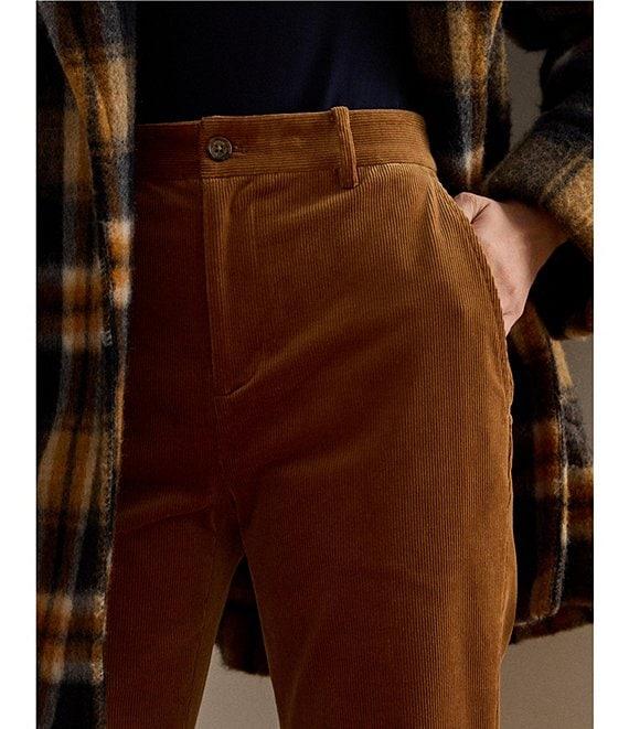 Lauren Ralph Lauren Corduroy High Rise Flare Leg Pants Product Image