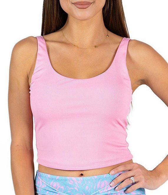 Janela Bay Pastel Floral Tie Front High Waist Swim Bottom Product Image