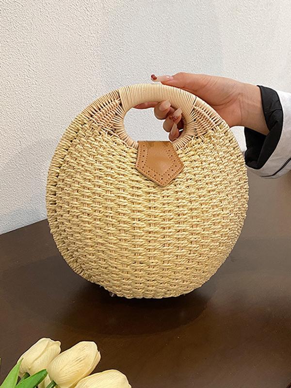 Geometric Woven Handbags Product Image