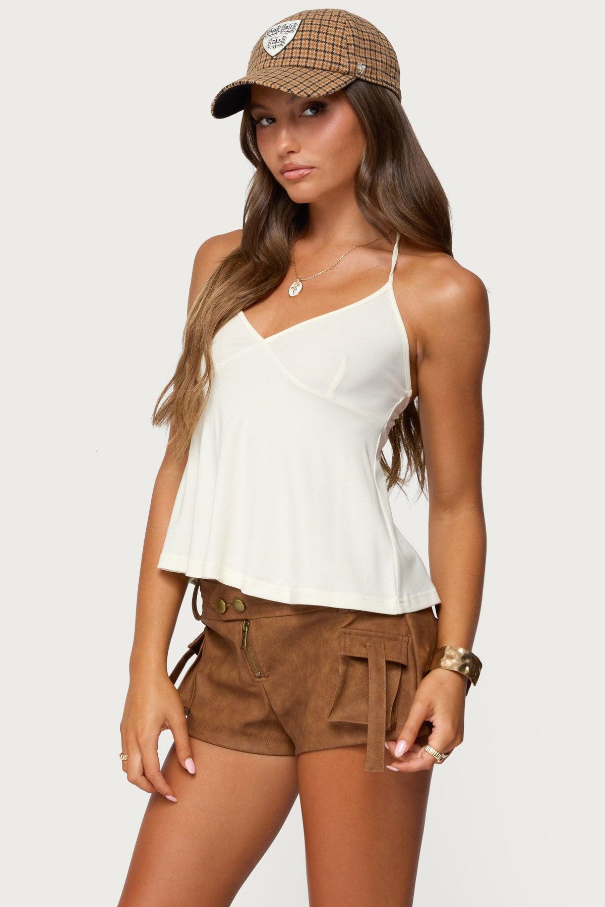 Leonora Halter Babydoll Top Product Image