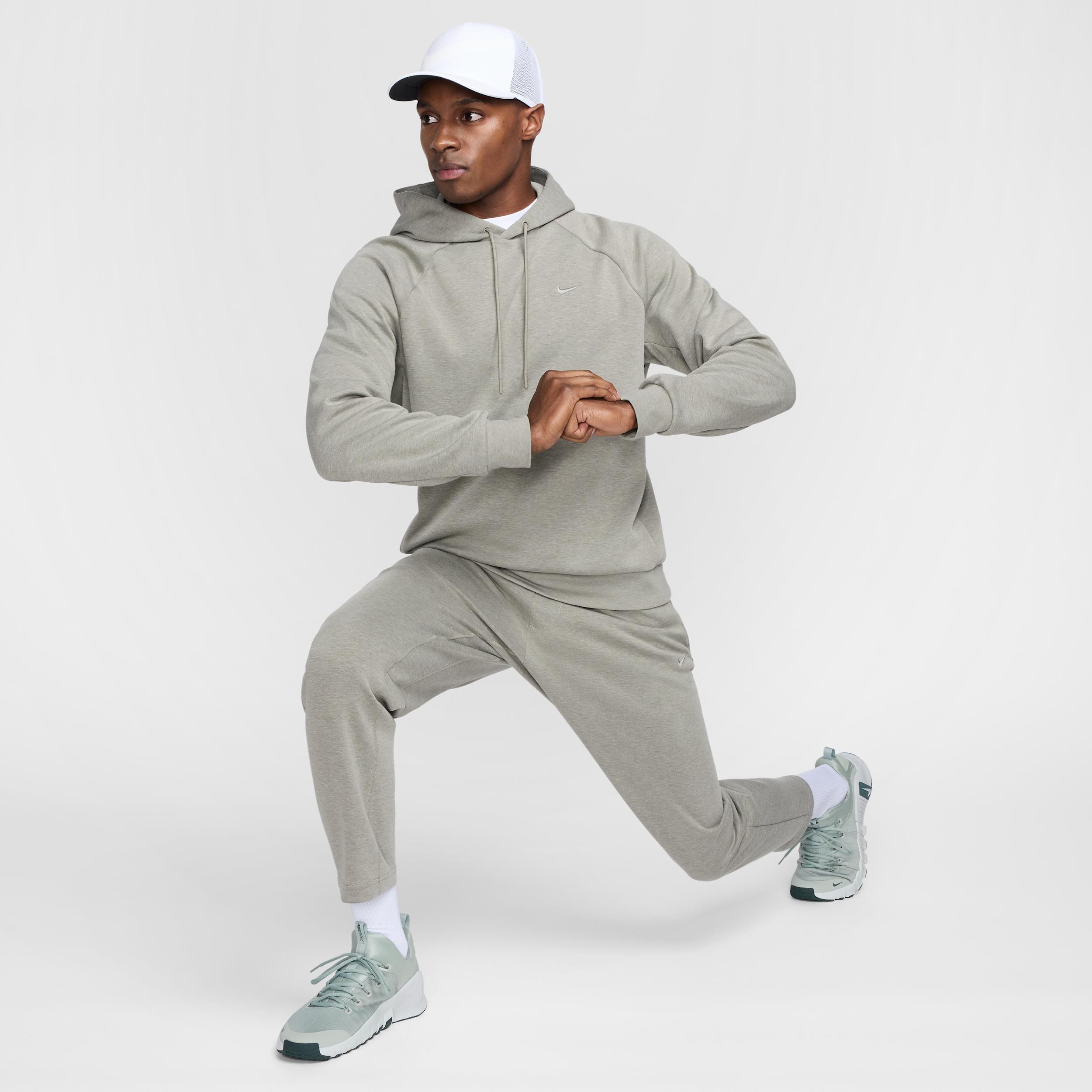 Nike Mens Primary Fleece Dri-FIT UV Pullover Performance Hoodie | FZ0969-320 Product Image