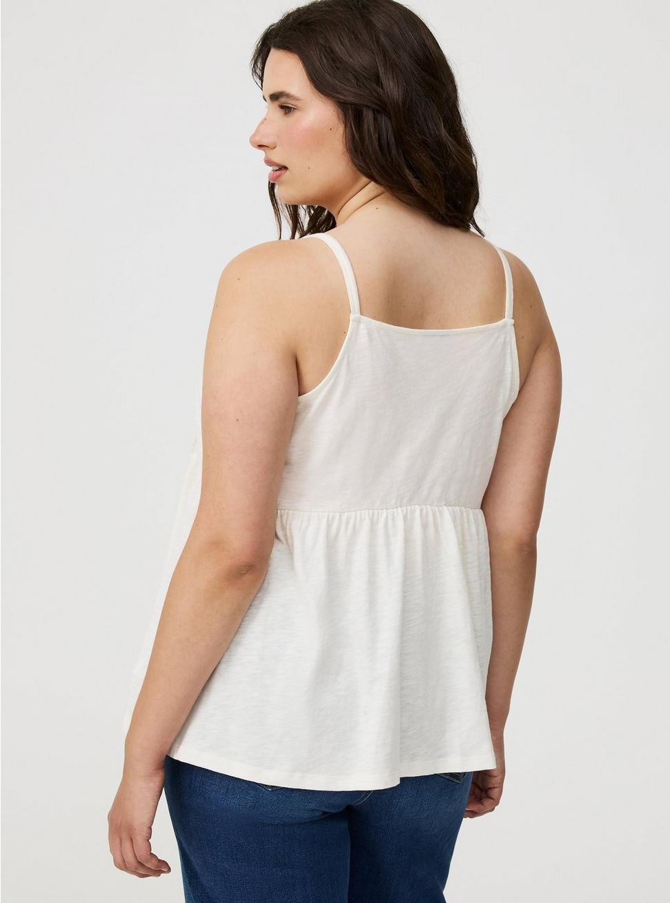 Crochet Babydoll Tank Product Image