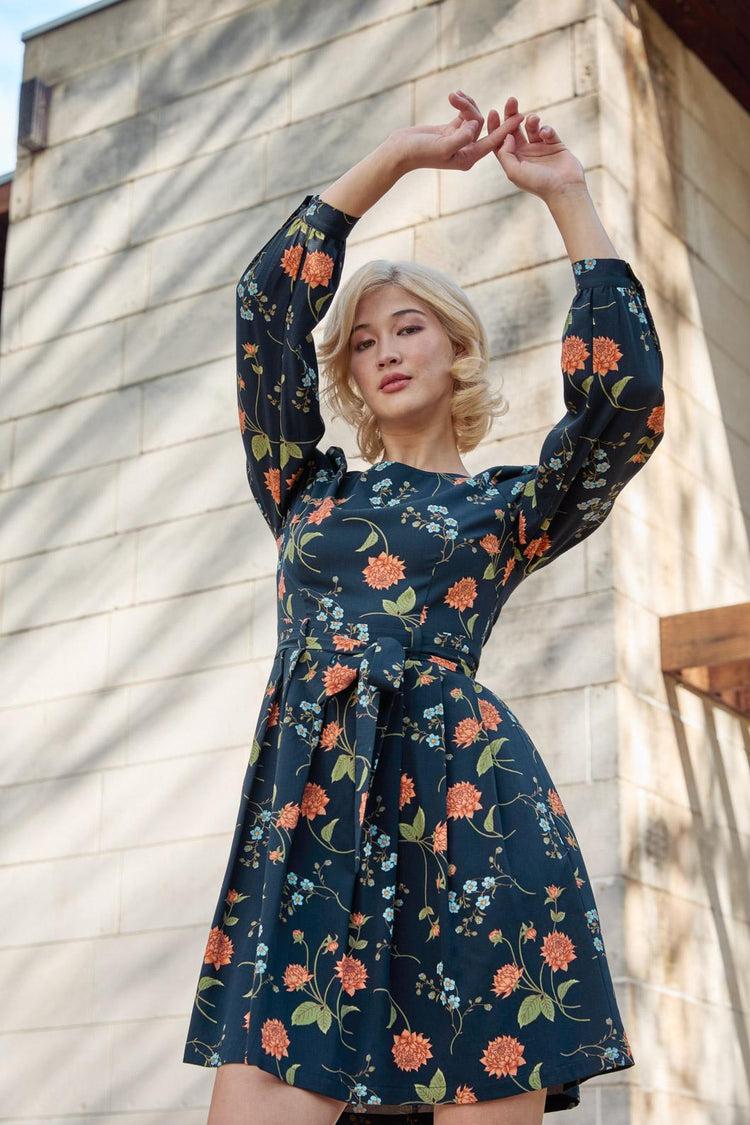 Esmerelda Floral Mini Dress Product Image