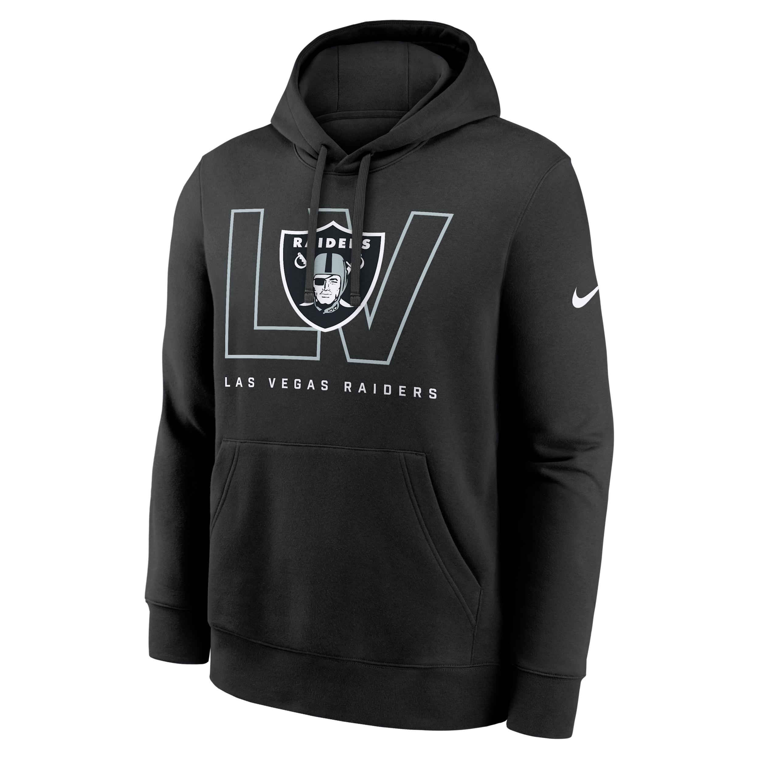 Las Vegas Raiders Busted Play Club Nike Mens NFL Pullover Hoodie | NKDK00A8D-E7N Product Image