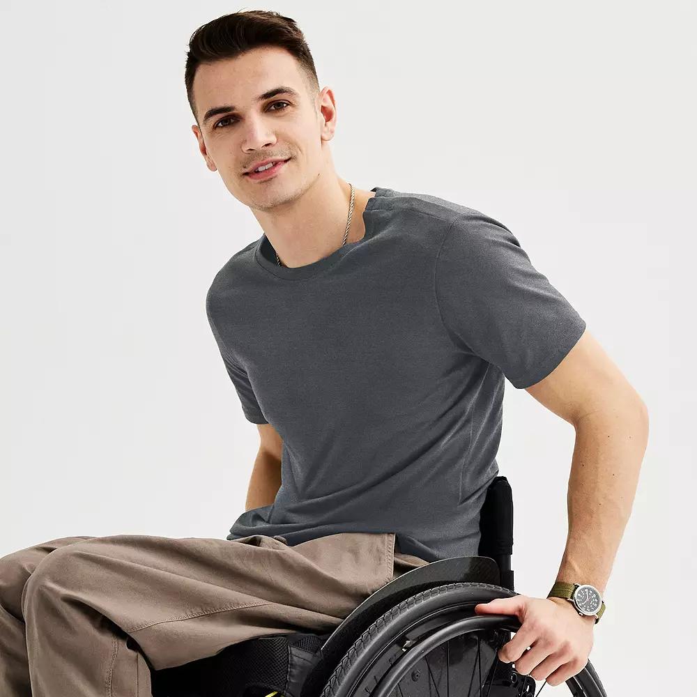 Men's Sonoma Goods For Life® Adaptive Easy Dressing Crew Tee,  Product Image