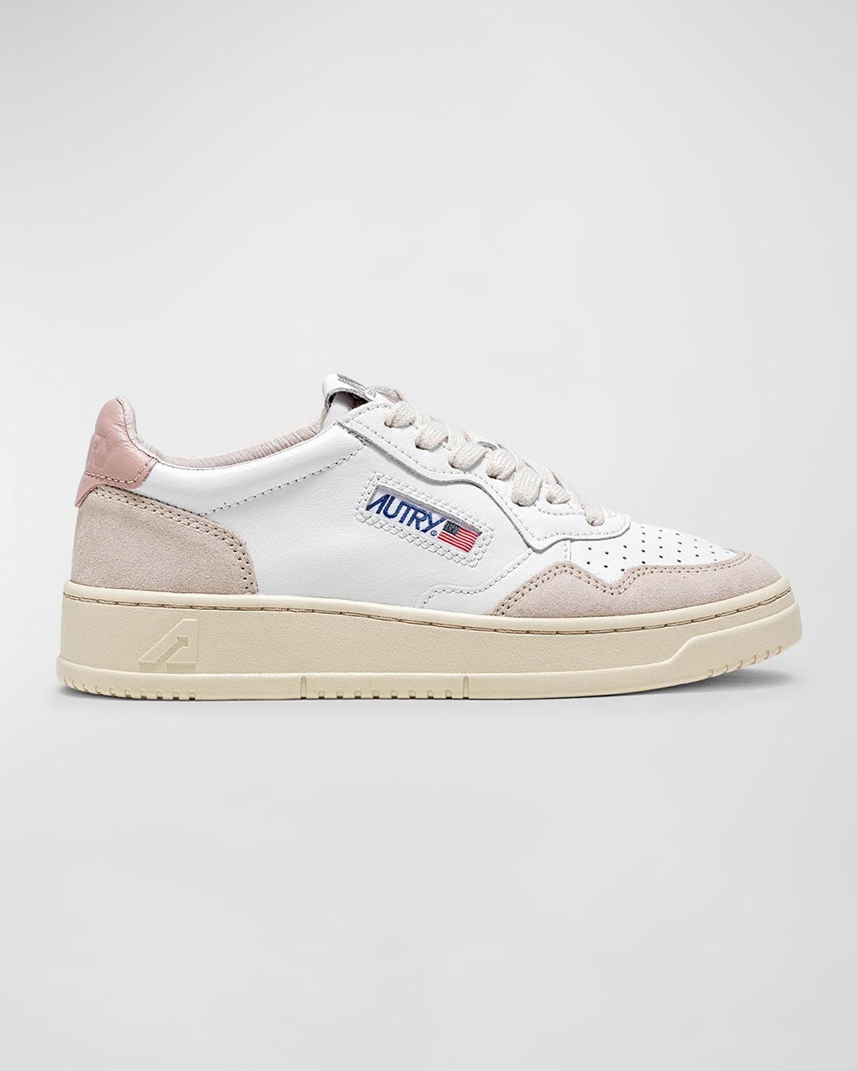 Womens Medalist Leather & Suede Low-Top Sneakers Product Image