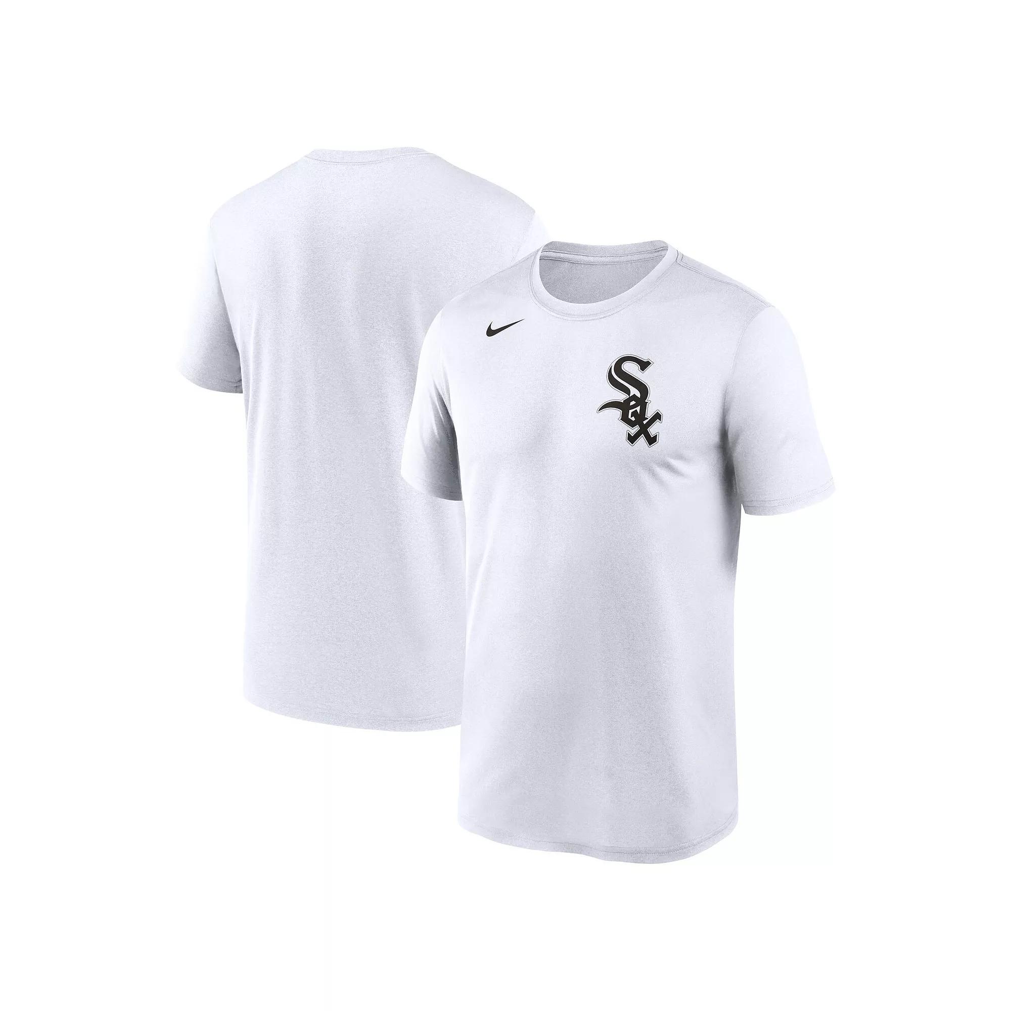 Men's Nike White Chicago White Sox Wordmark Legend Performance Big & Tall T-Shirt,  Product Image
