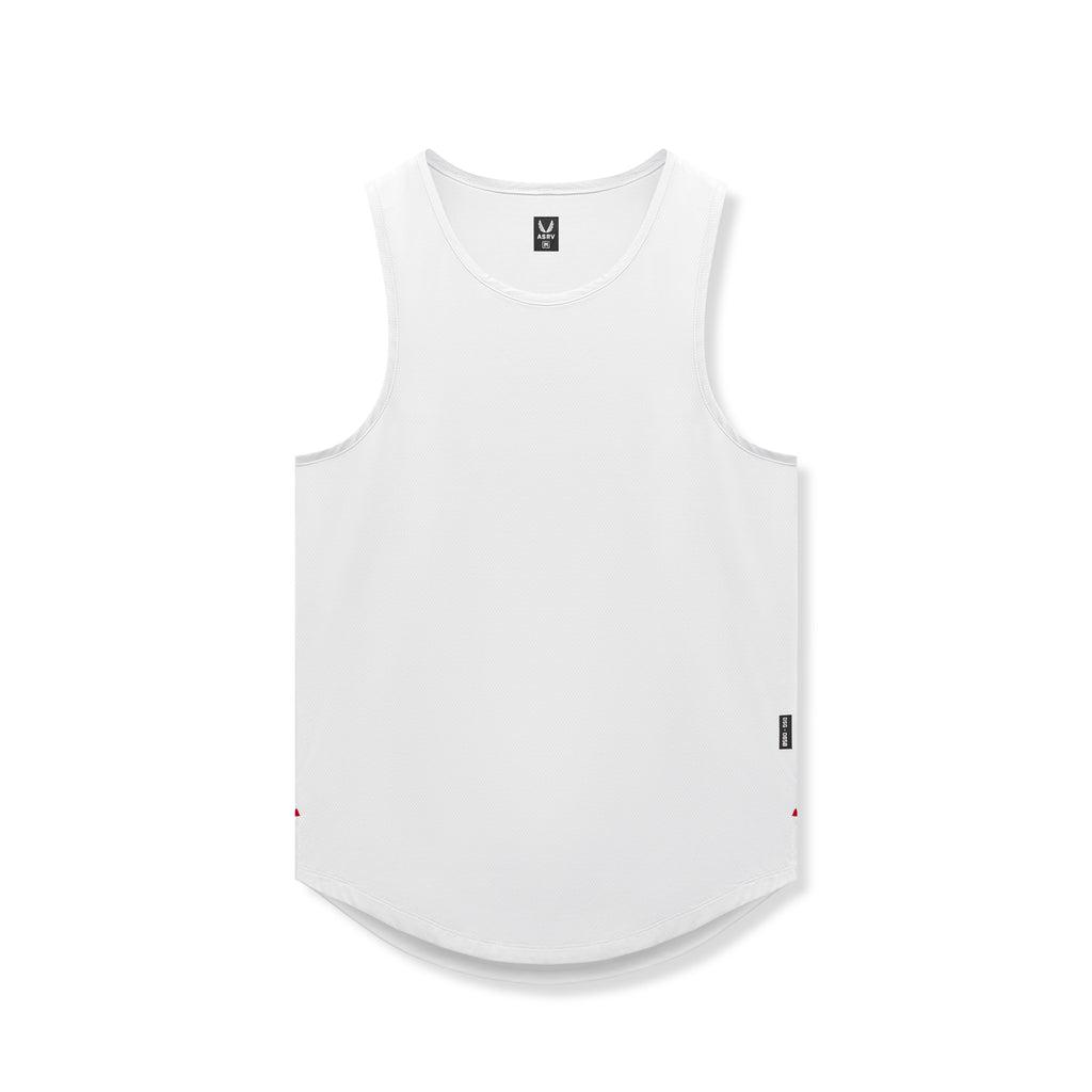 0830. AeroSilver® Tank Top - White Product Image