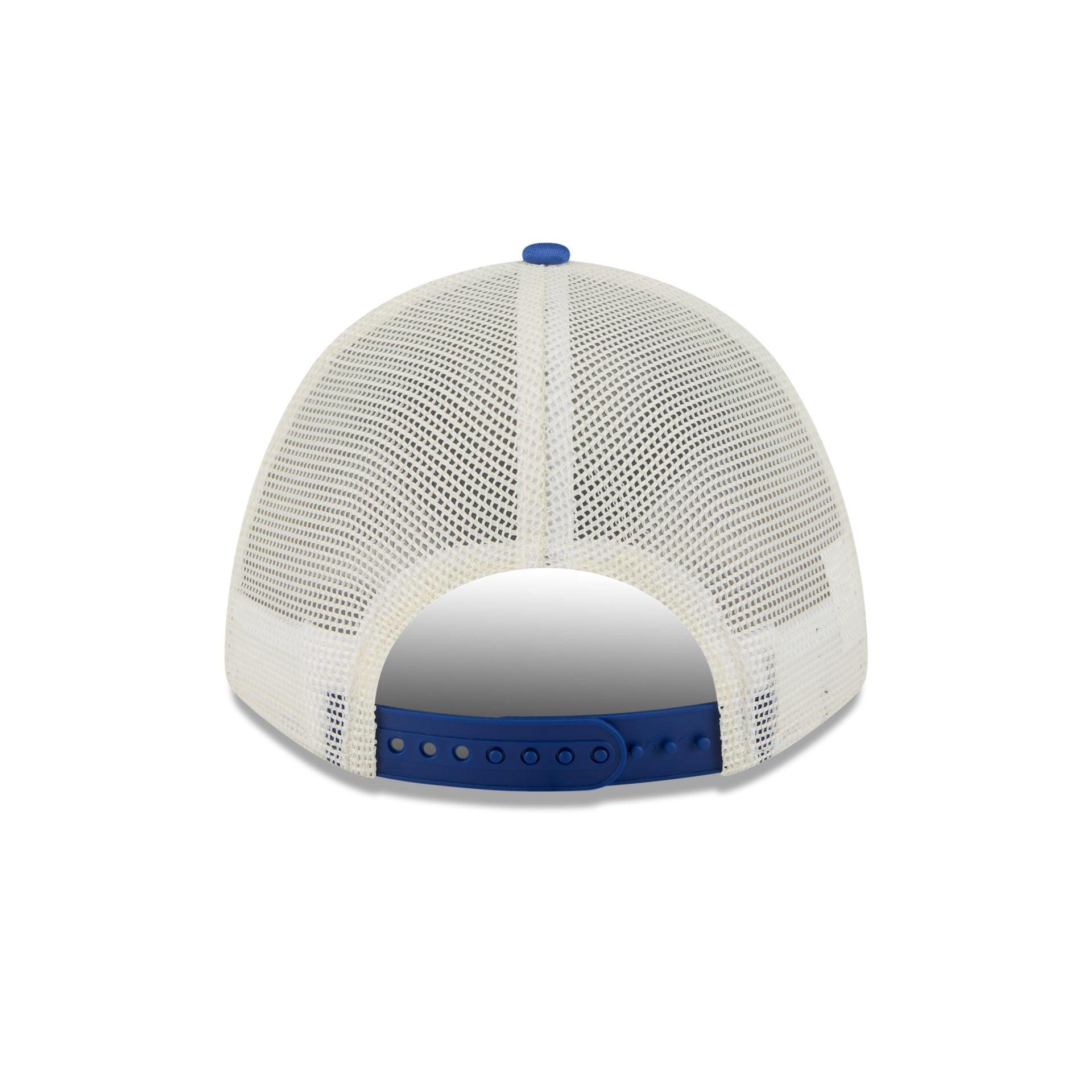 Toronto Blue Jays Chrome Arch 9FORTY M-Crown A-Frame Trucker Hat Male Product Image