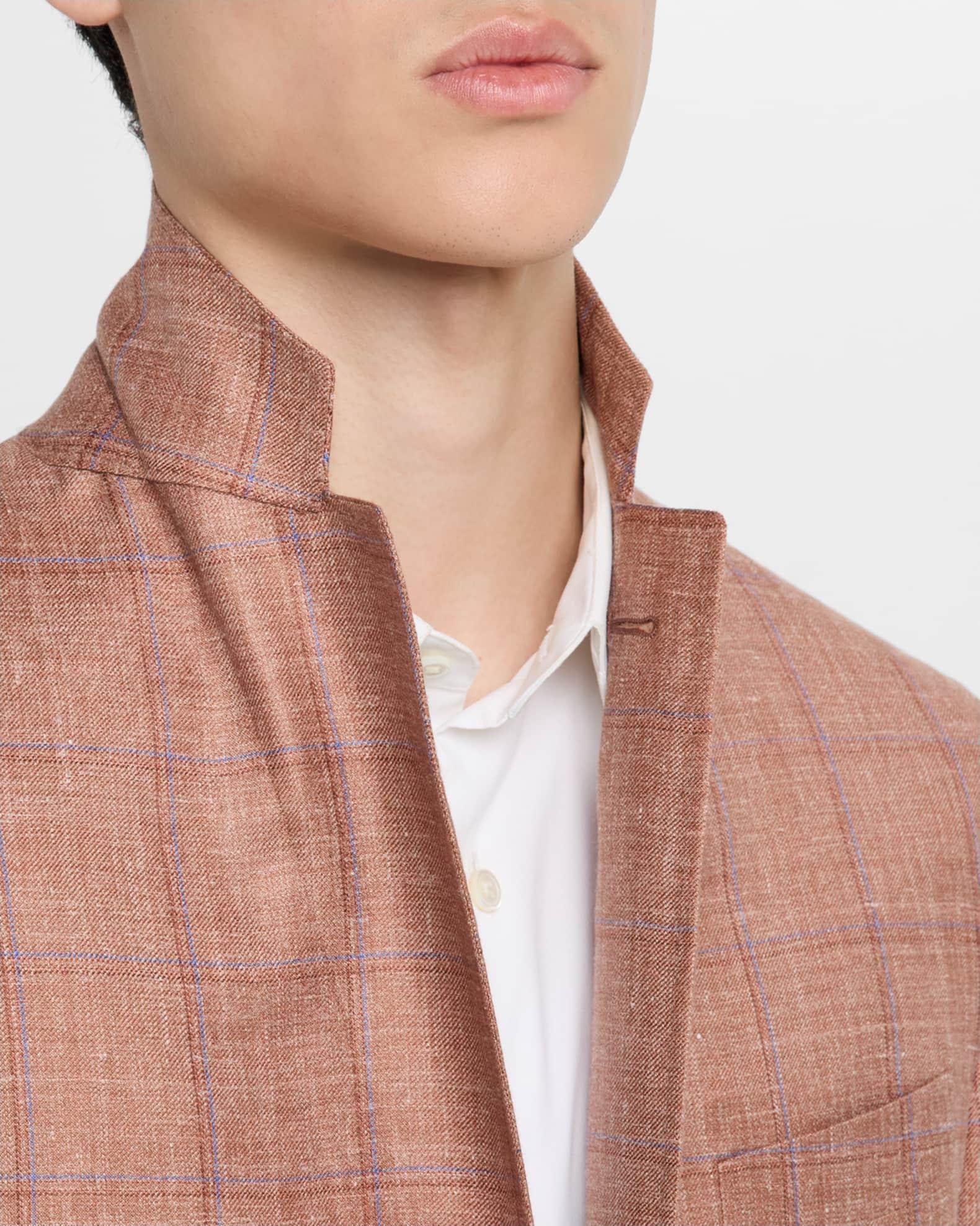 Men's Windowpane Sport Coat Product Image