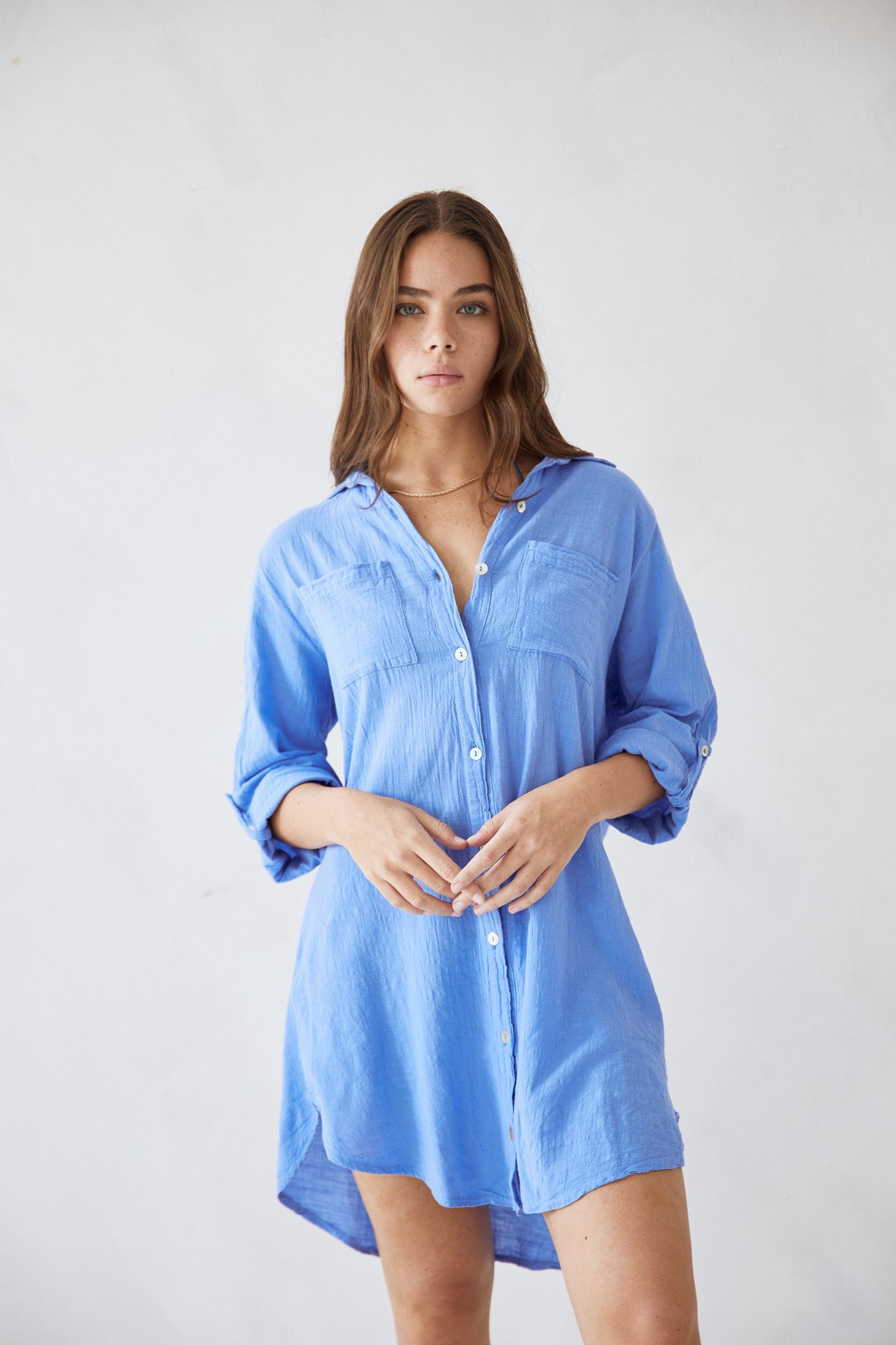 Cabana Shirt Dress Product Image