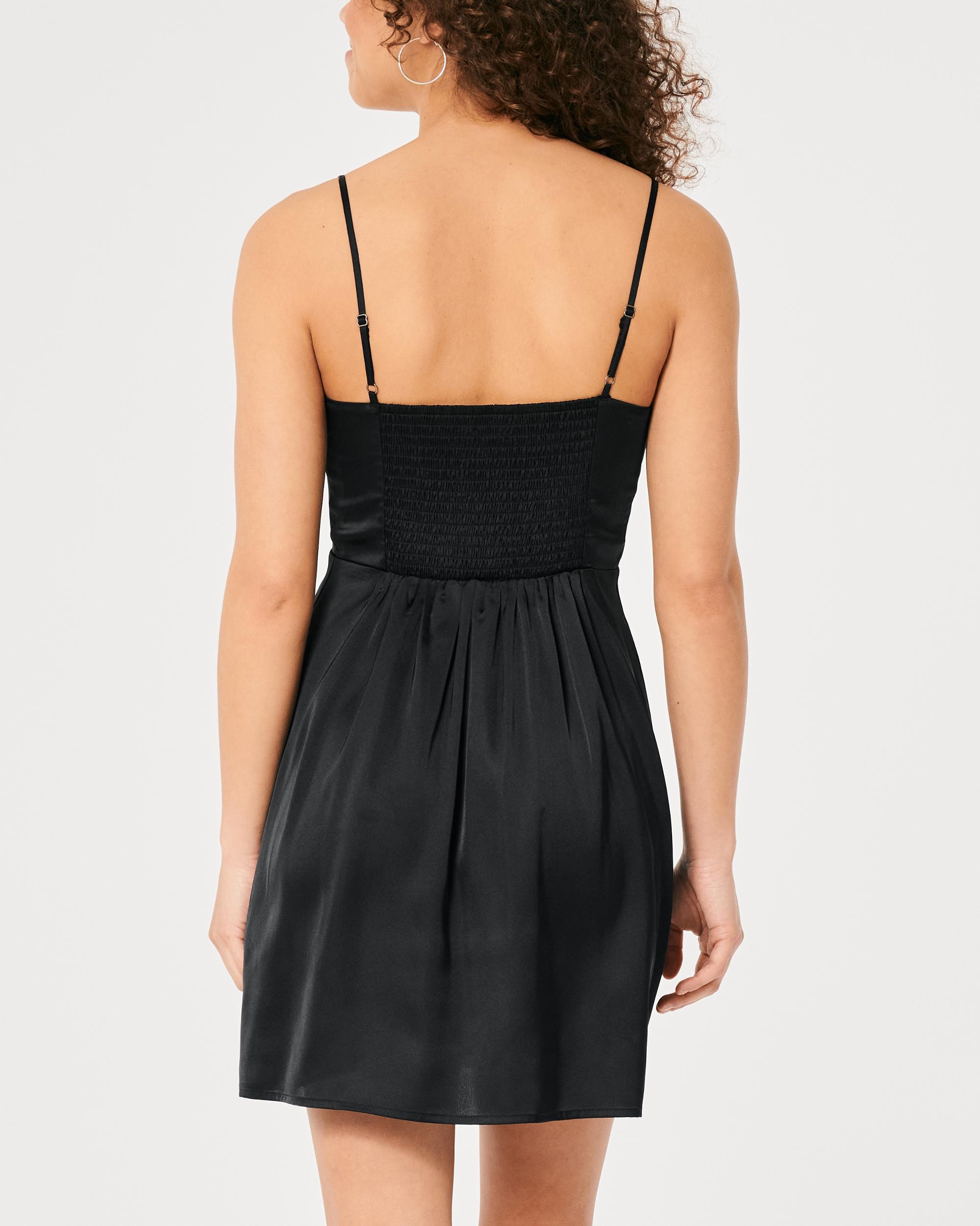 Satin Mini Dress Product Image