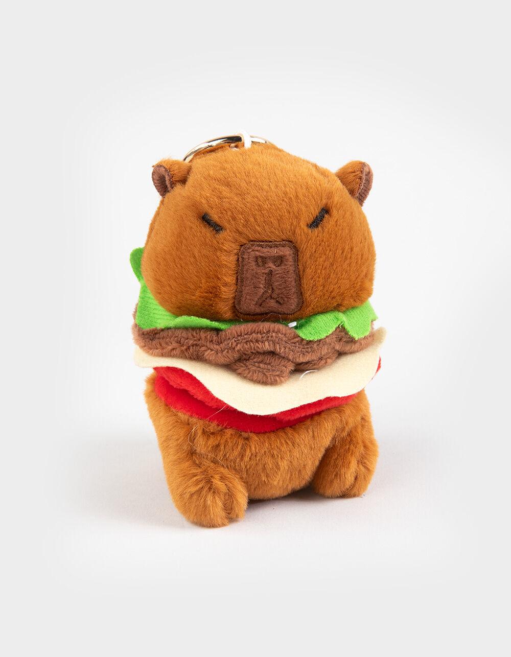 FULL TILT Burger Capybara Bag Charm - BROWN Product Image