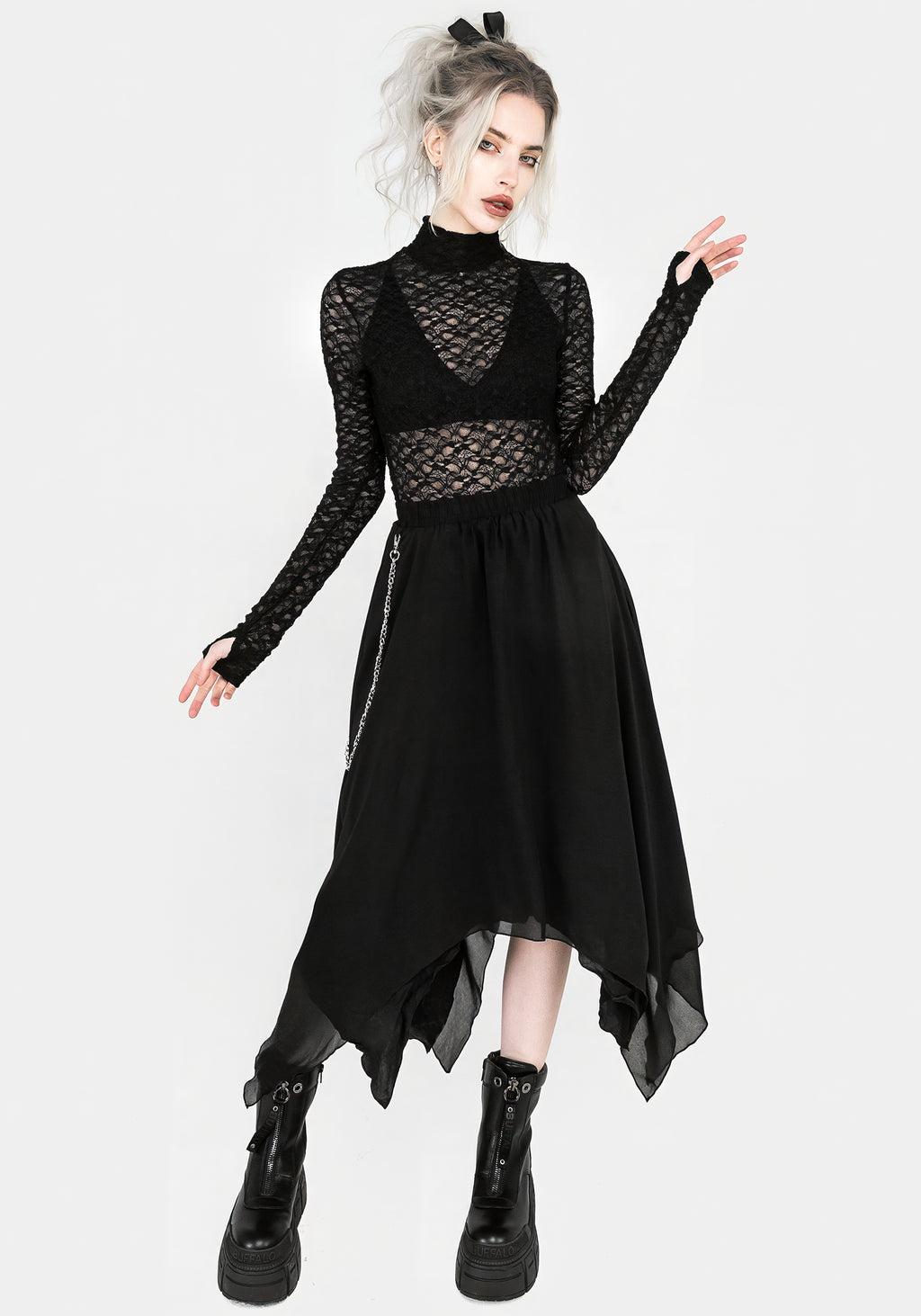 Arabella Lace High Neck Top Product Image