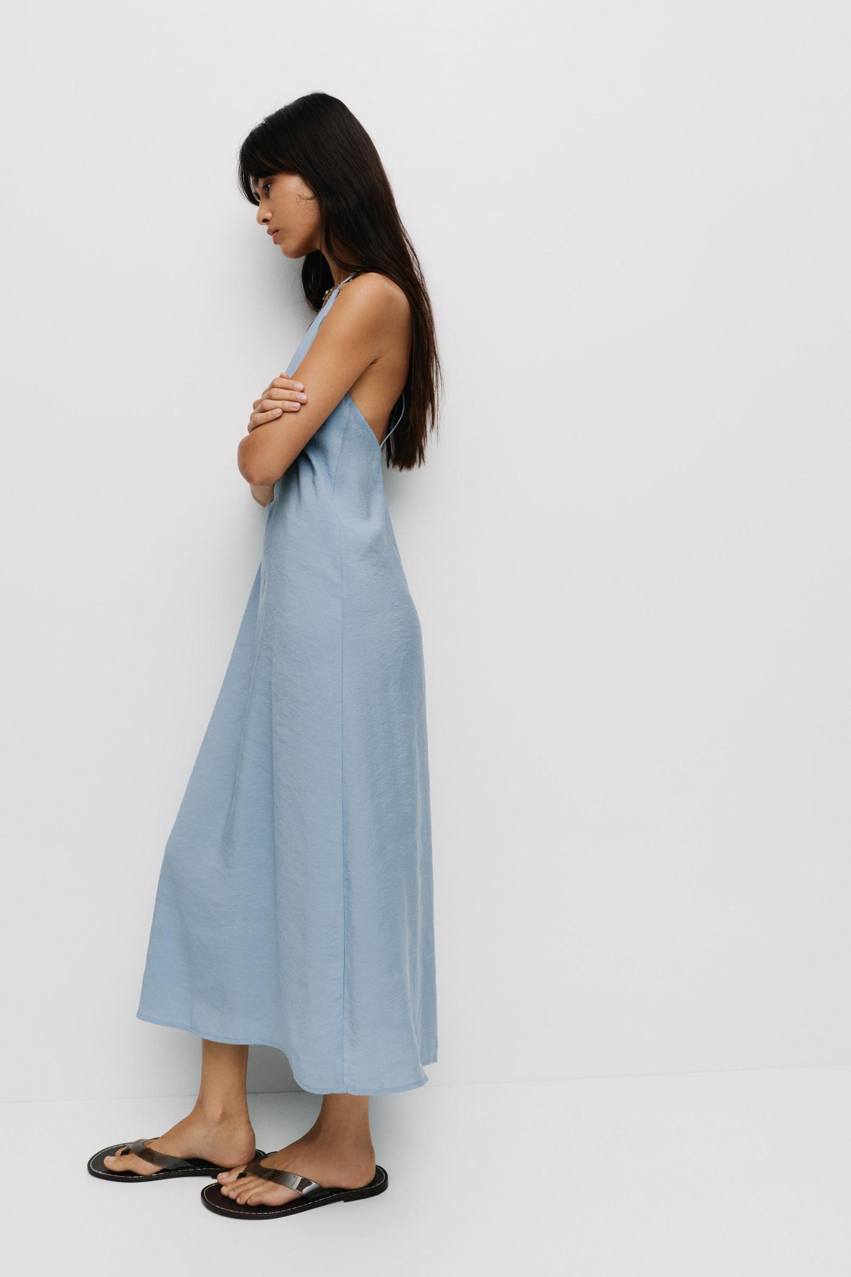 Halter midi dress Product Image