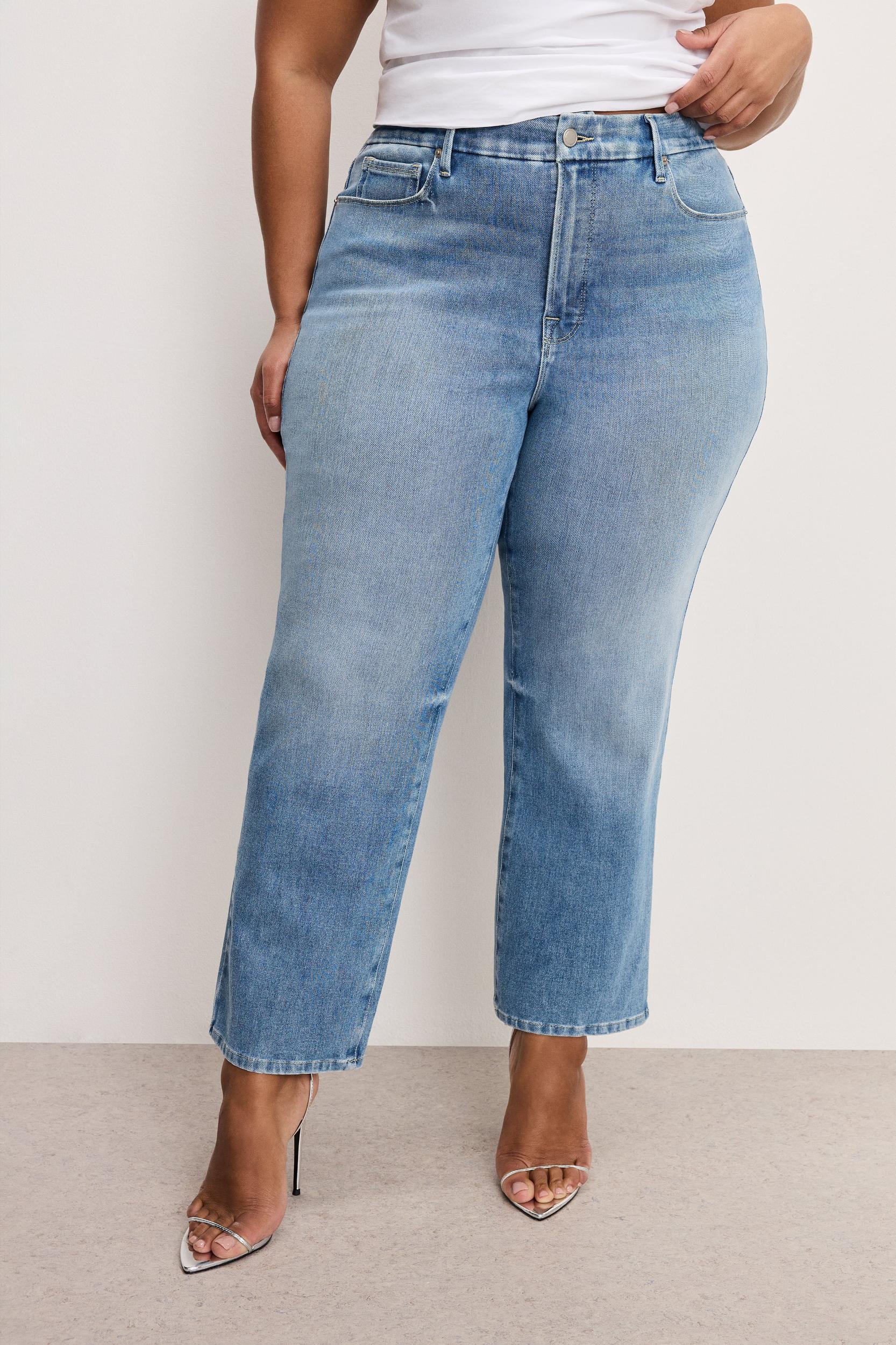SOFT TECH GOOD LEGS STRAIGHT JEANS | INDIGO1012 Product Image