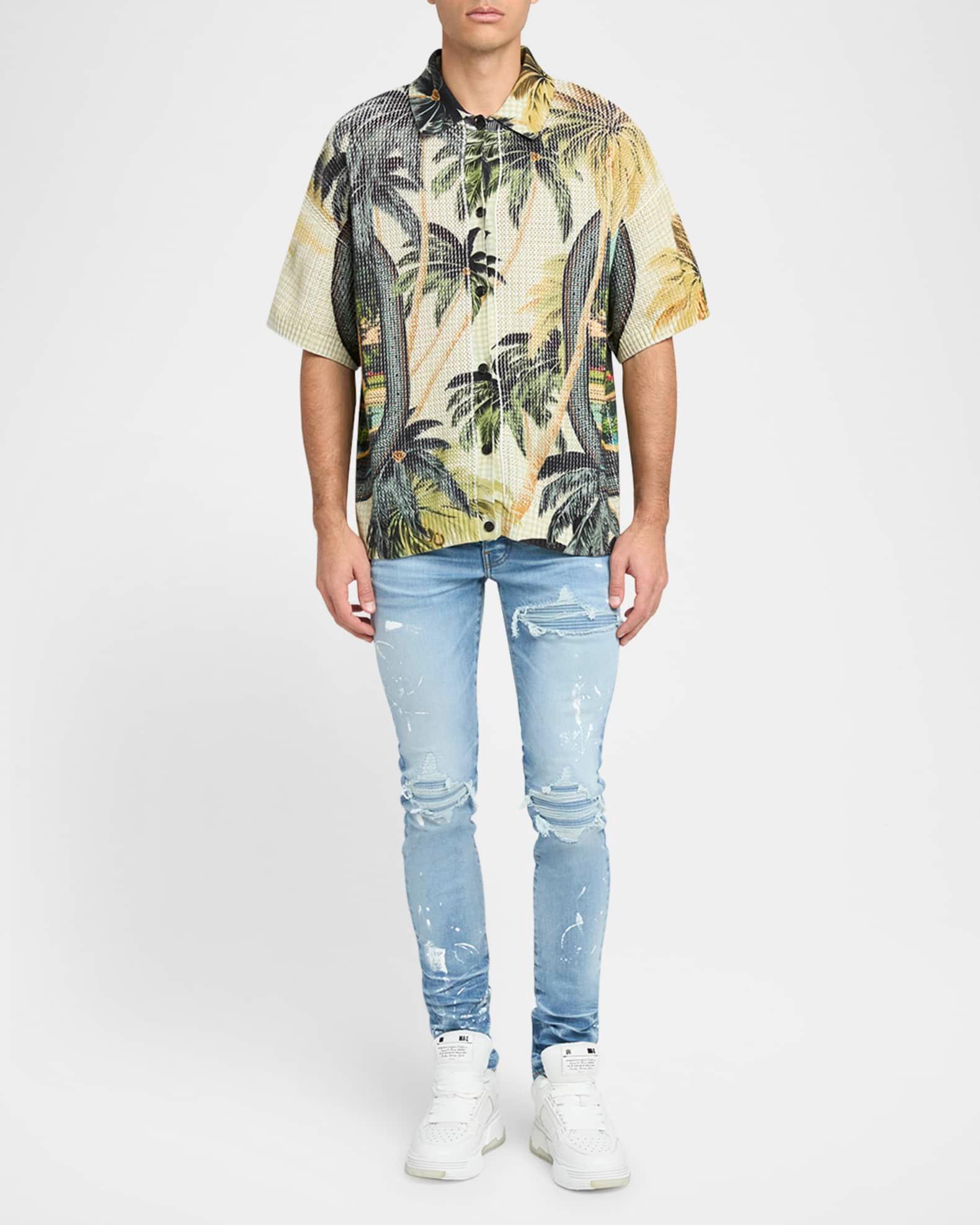 Men's Short-Sleeve Knit Paradise Shirt  Product Image