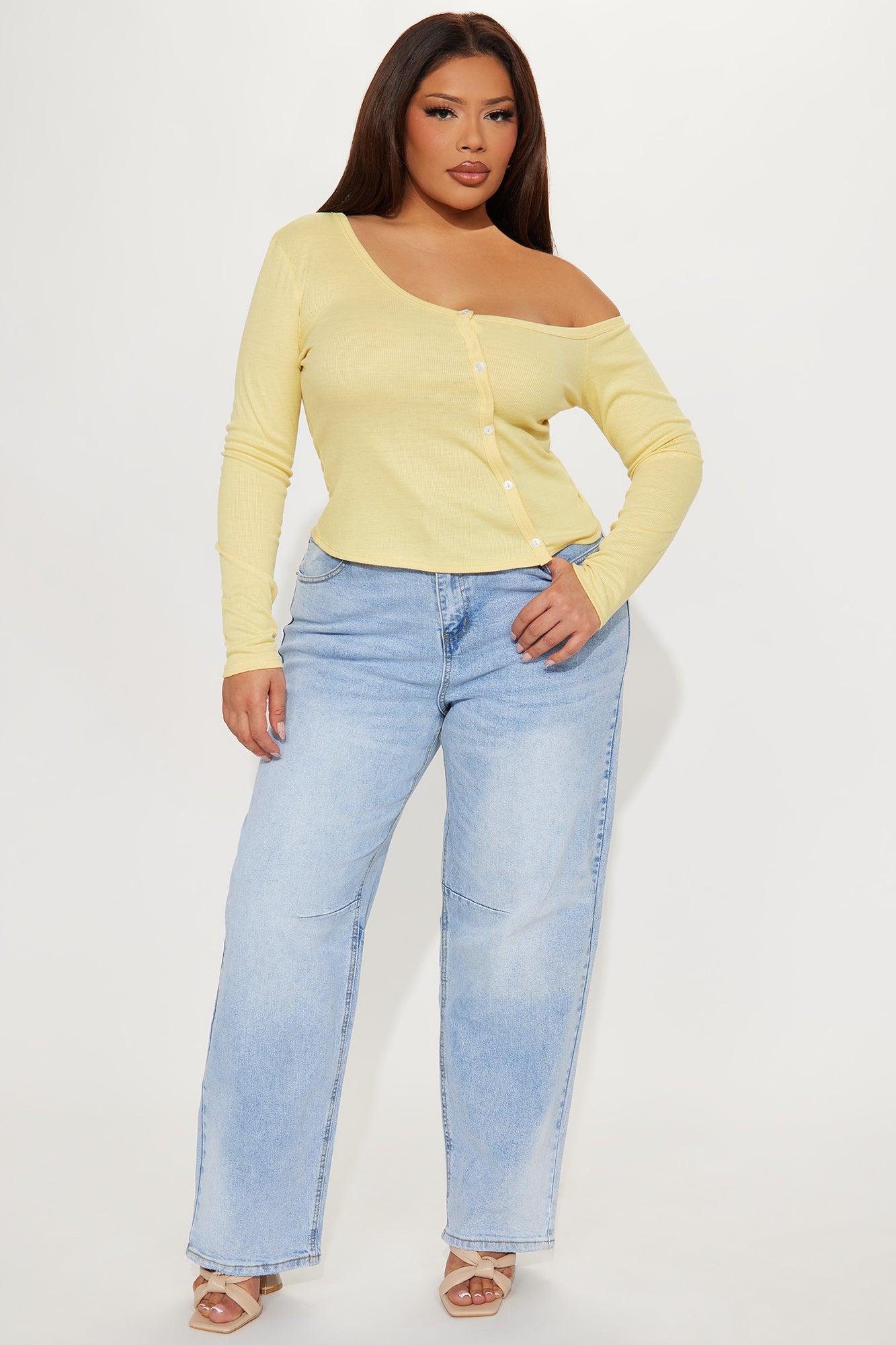 Always Pressed Baggy Jeans - Light Wash Product Image