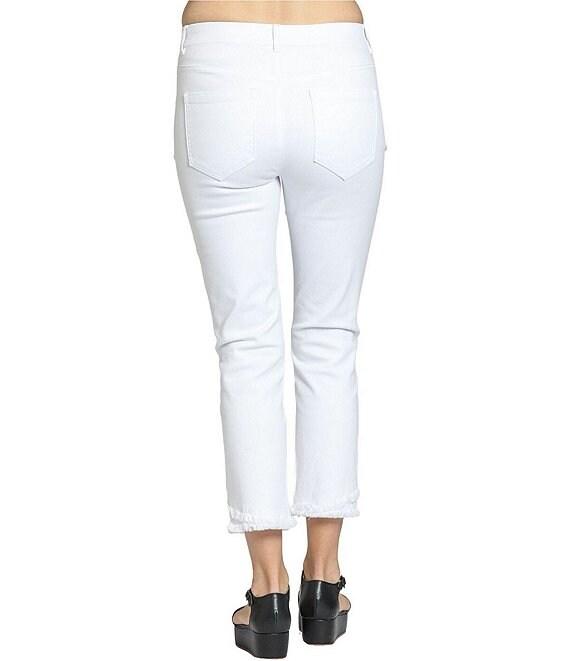 APNY Olivia Stretch Denim Mid Rise Cropped Jeans Product Image