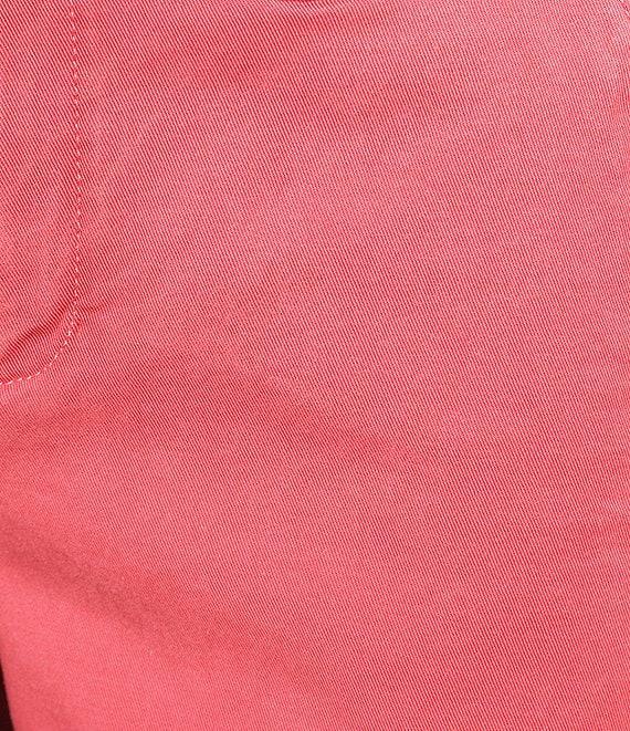 NYDJ Stretch Twill Flat Front High Rise Shorts Product Image