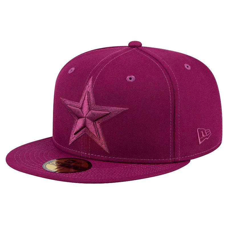 Men's New Era Purple Dallas Cowboys Tonal Color Pack 59FIFTY Fitted Hat, Size: 7 1/4 Product Image