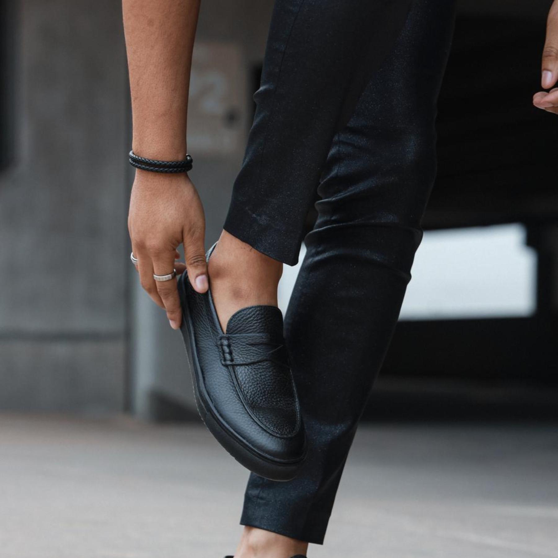 22's Penny Leather Low Top Product Image