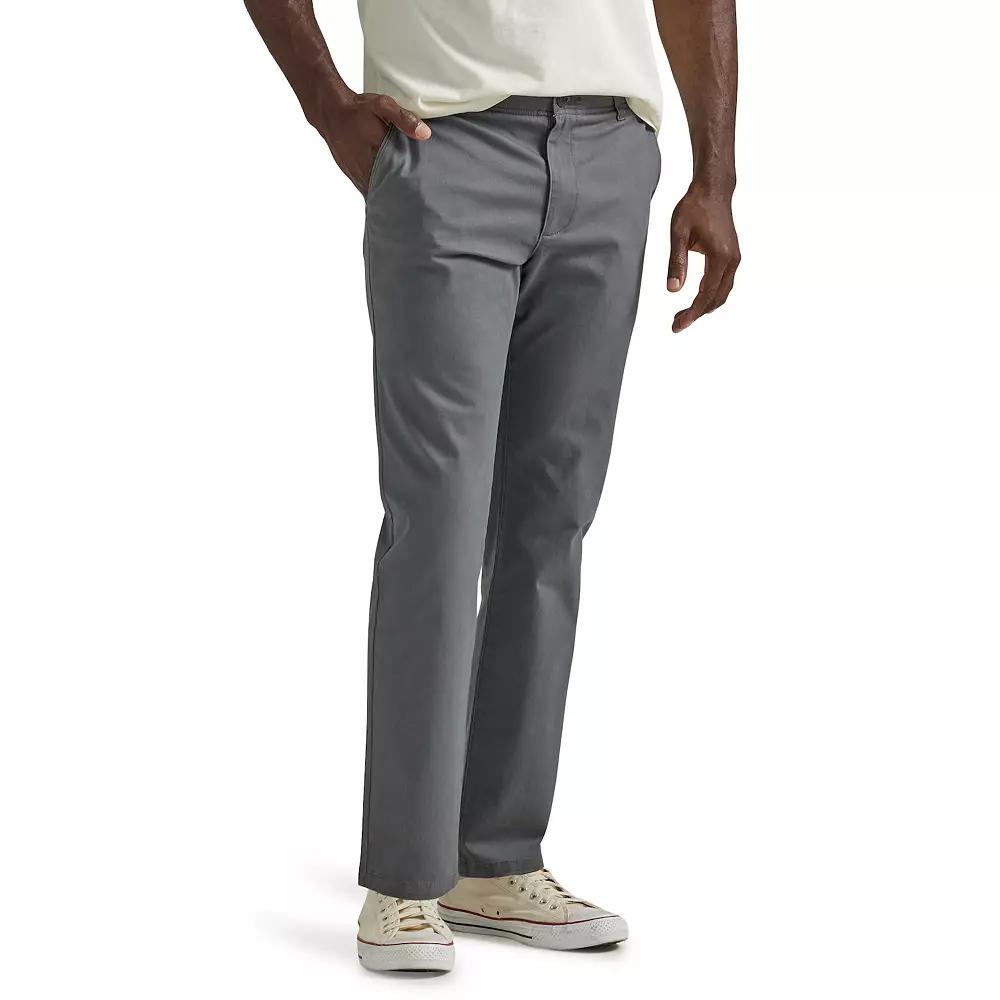 Men's Lee® Performance Series Extreme Comfort Khaki Slim-Fit Flat-Front Pants,  Product Image