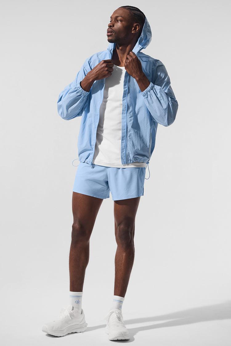 Vantage Nylon Ripstop Track Jacket - Seashell Blue Product Image