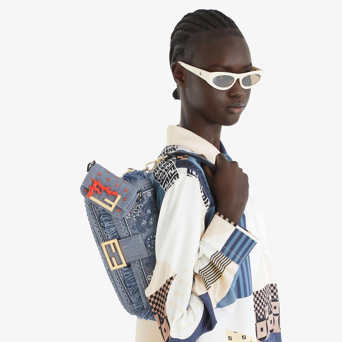 FF DiamondsWhite acetate sunglasses Product Image