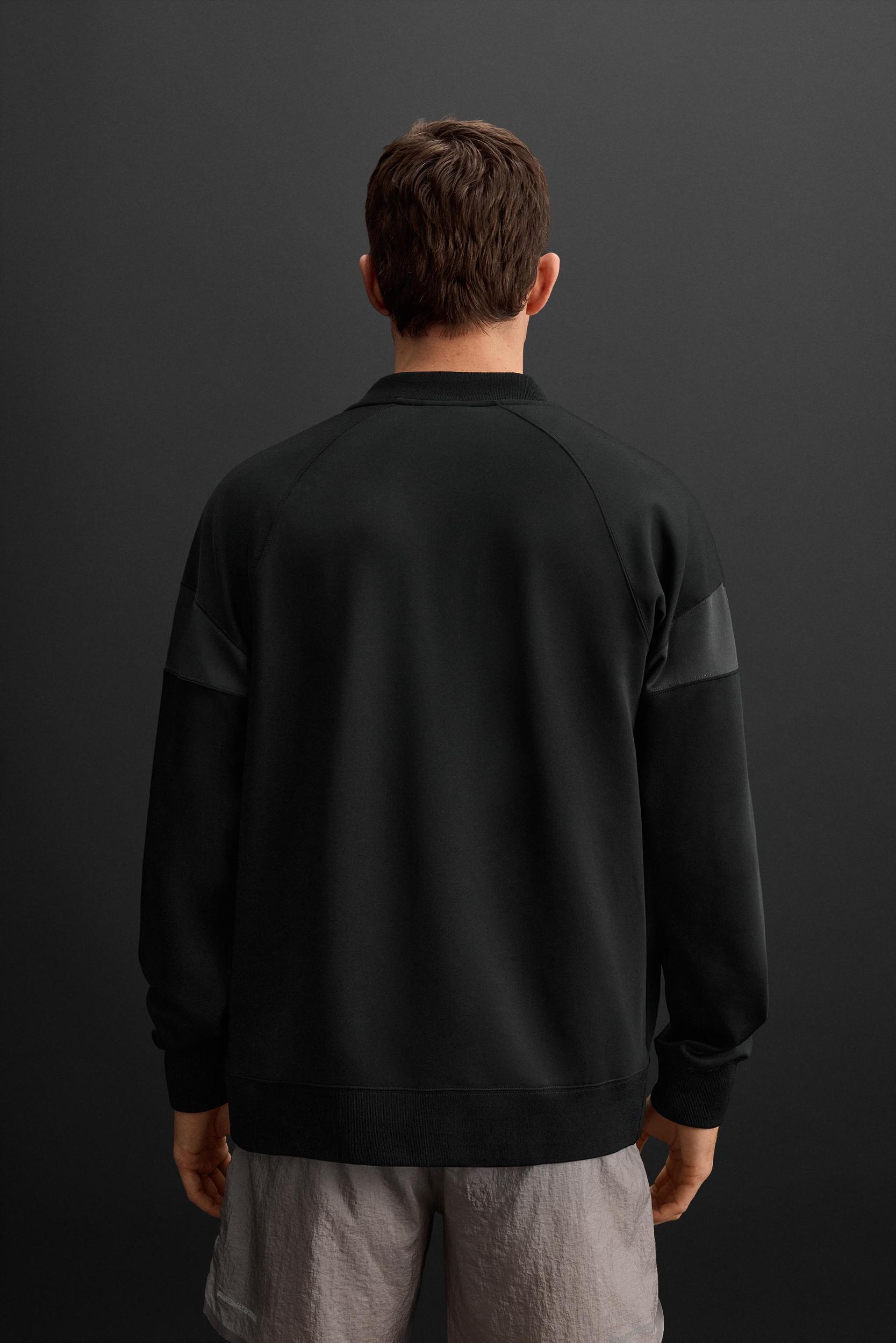TECHNICAL SWEATSHIRT WITH ZIPPER Product Image
