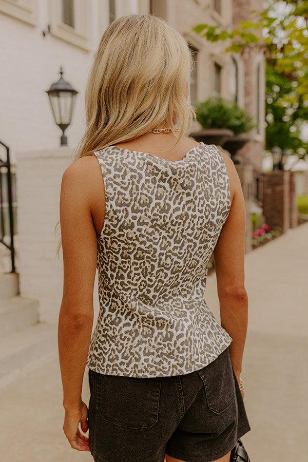 London Love Leopard Top Product Image