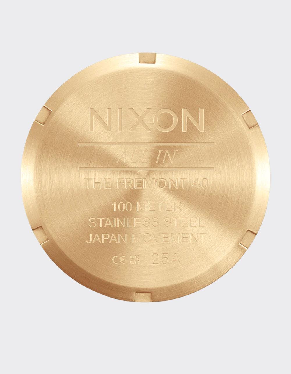 NIXON Fremont 40 Watch - BLACK GOLD Product Image