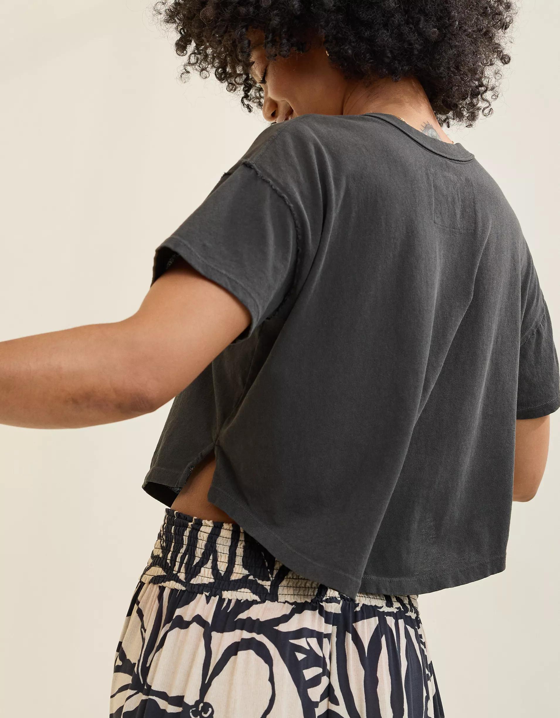 Aerie Summer Breeze Cropped T-Shirt Product Image