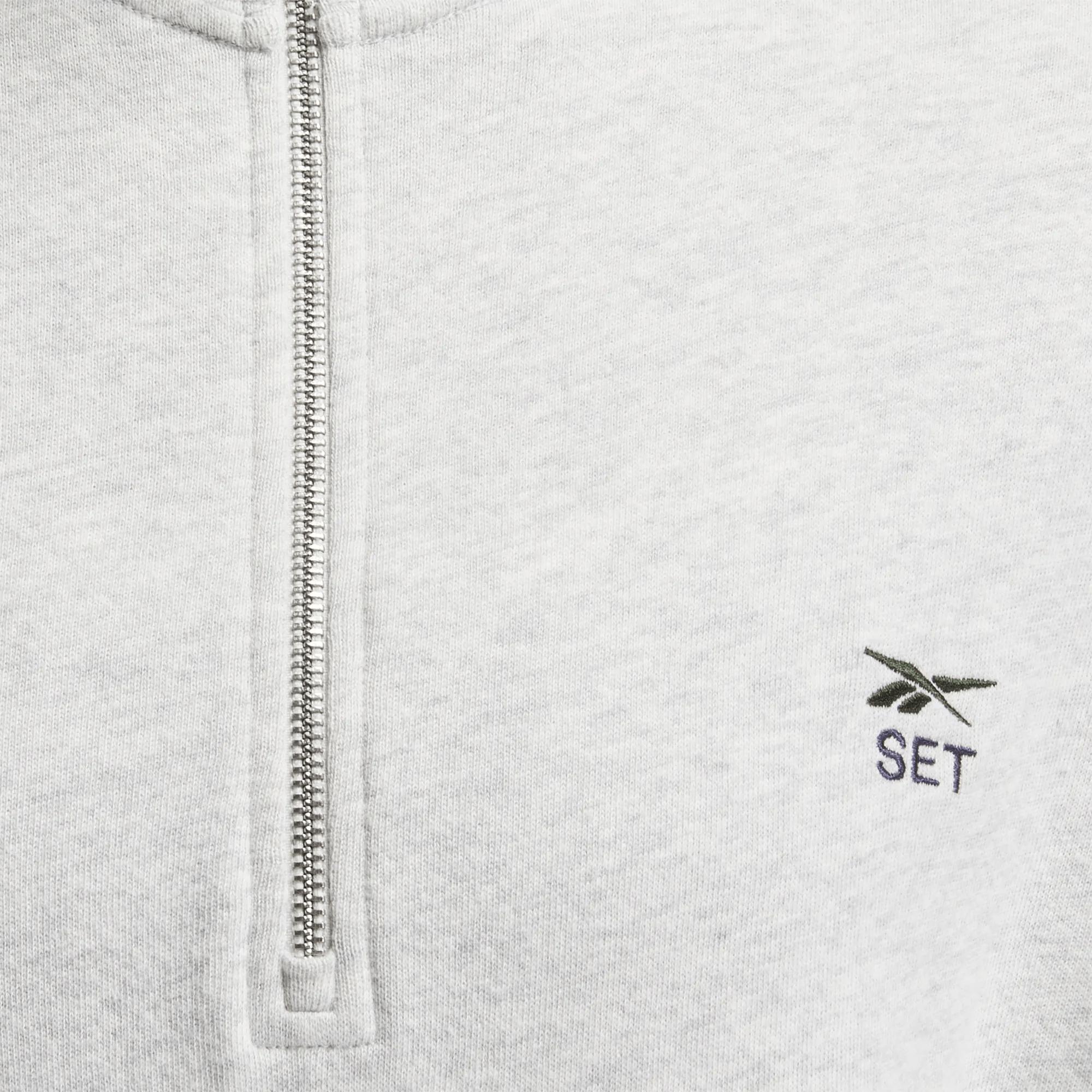 Women's Reebok x SET Classic Lightweight Quarter-Zip Sweatshirt Female Product Image