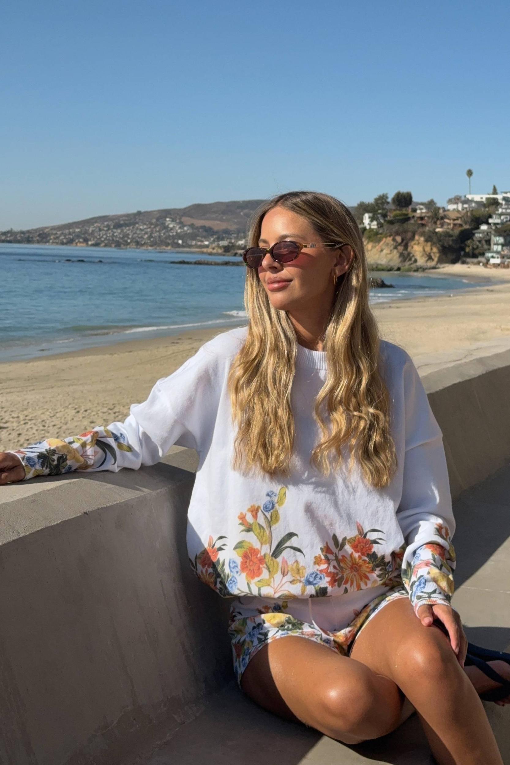 Callie Sweater Buttercream Bloom Product Image