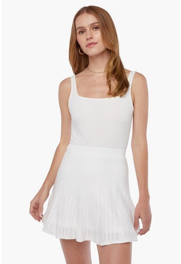 JustFab Margaux Platform Loafer Pump Womens Black/ White Size 8.5 Product Image