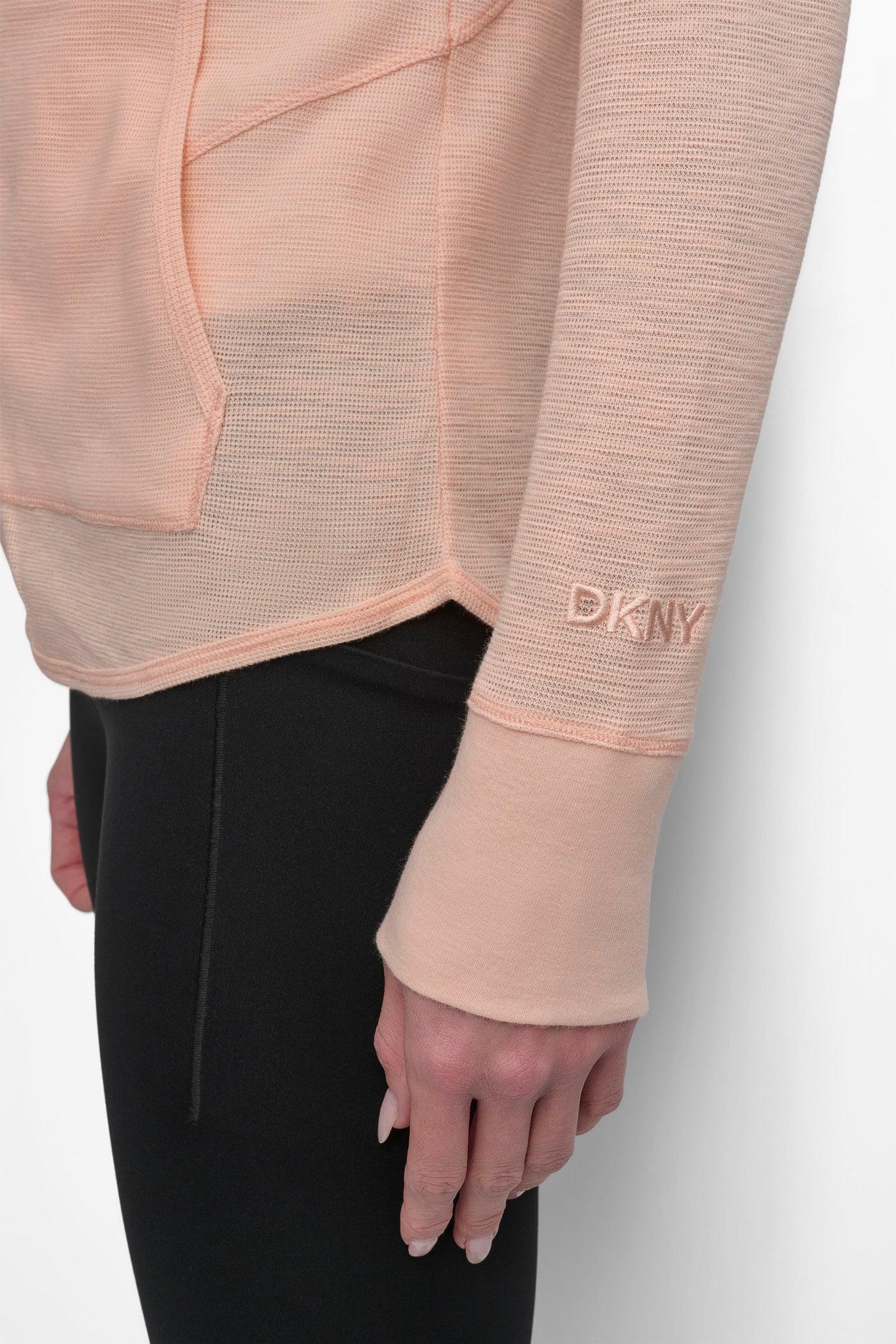 SLUB WAFFLE KNIT HOODIE Product Image