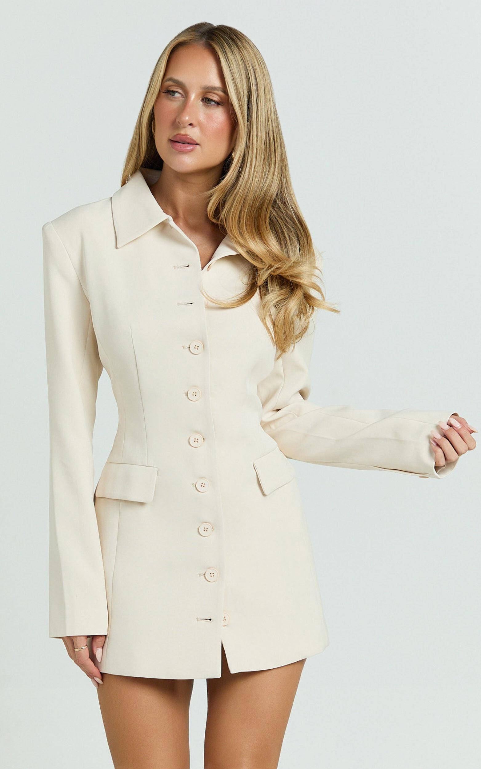 Lioness - Cheri Mini Dress in Cream Product Image