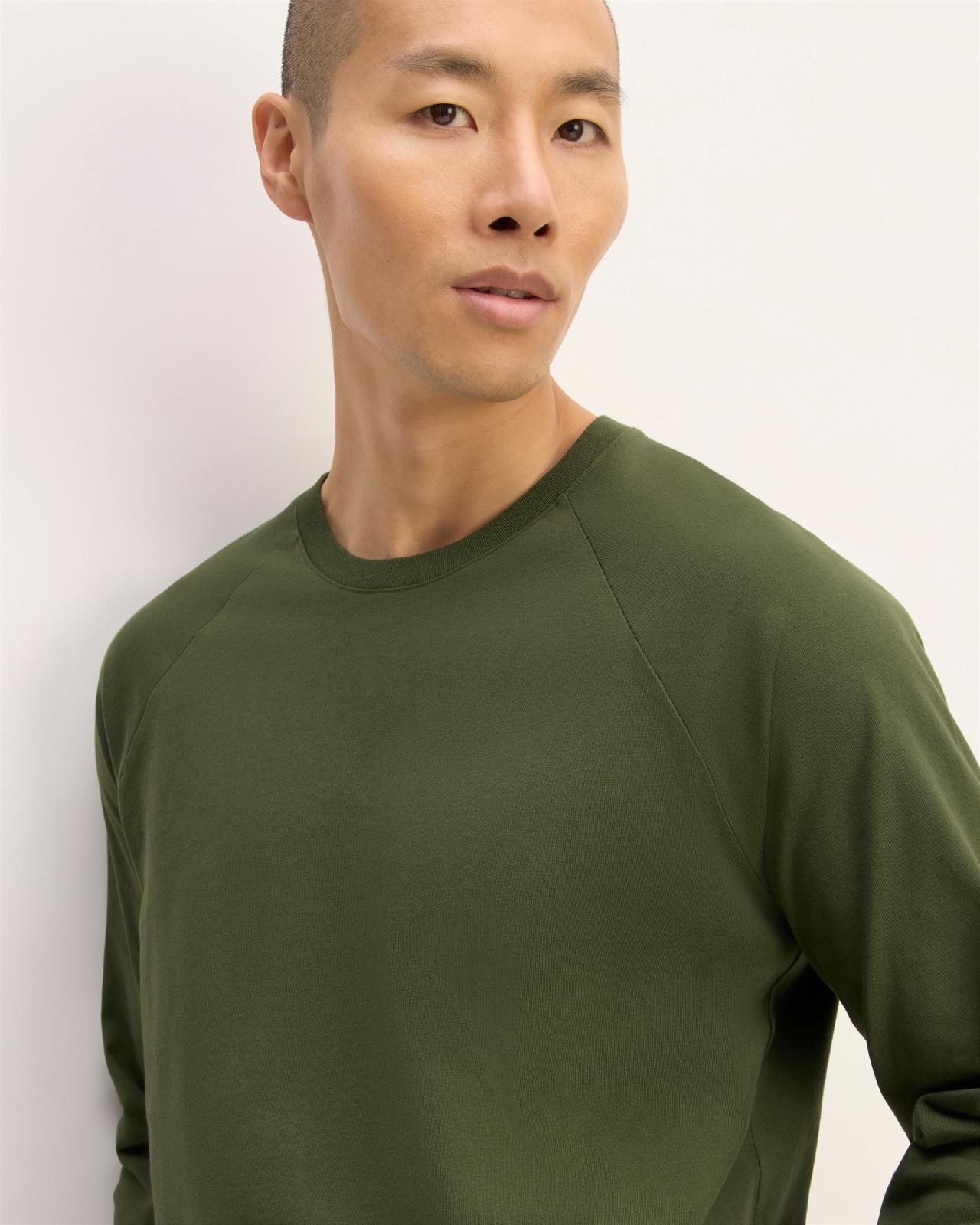 Mens Premium-Weight Long-Sleeve Crew | Uniform T-Shirt by Everlane Product Image