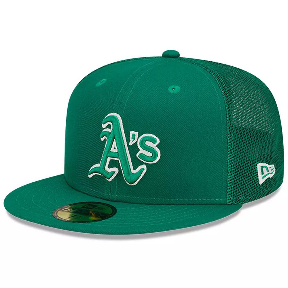Men's New Era Green Oakland Athletics 2022 St. Patrick's Day On-Field 59FIFTY Fitted Hat, Size: 7 Product Image