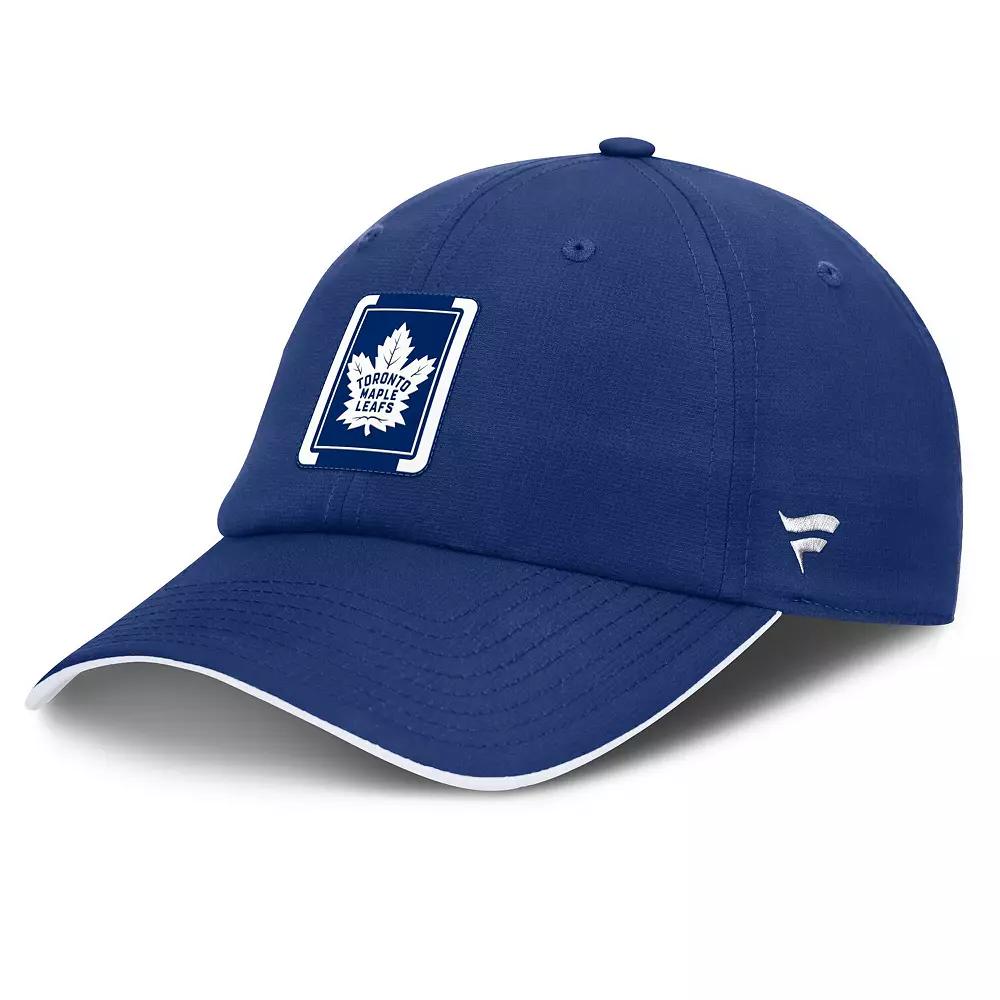 Men's Fanatics Blue/White Toronto Maple Leafs Authentic Pro Ripstop Adjustable Hat, Mpl Blue Product Image