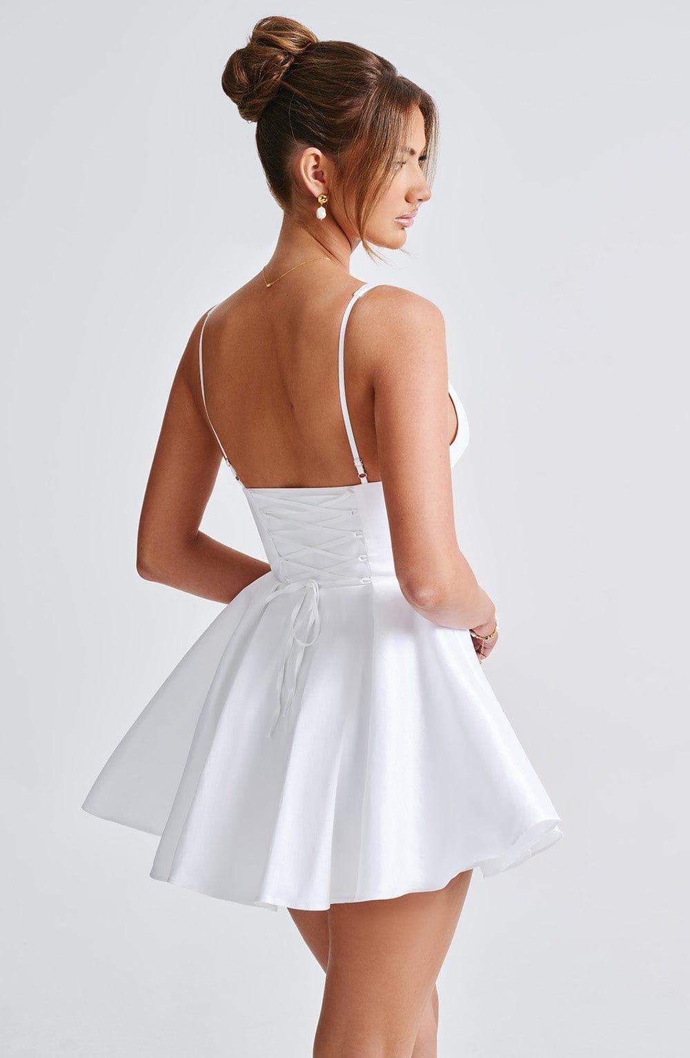 Imani Mini Dress - Ivory Product Image