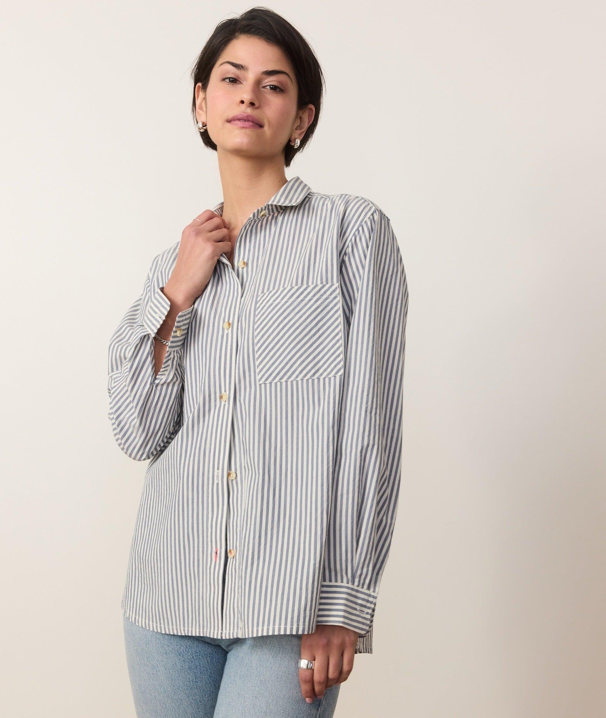 Jane Relaxed Shirt in Cali Poplin Product Image