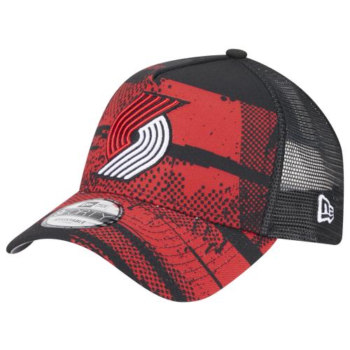 New Era Mens Portland Trail Blazers New Era Trailblazers A Frame OTC NBA 24 Tip Off Hat - Mens Product Image