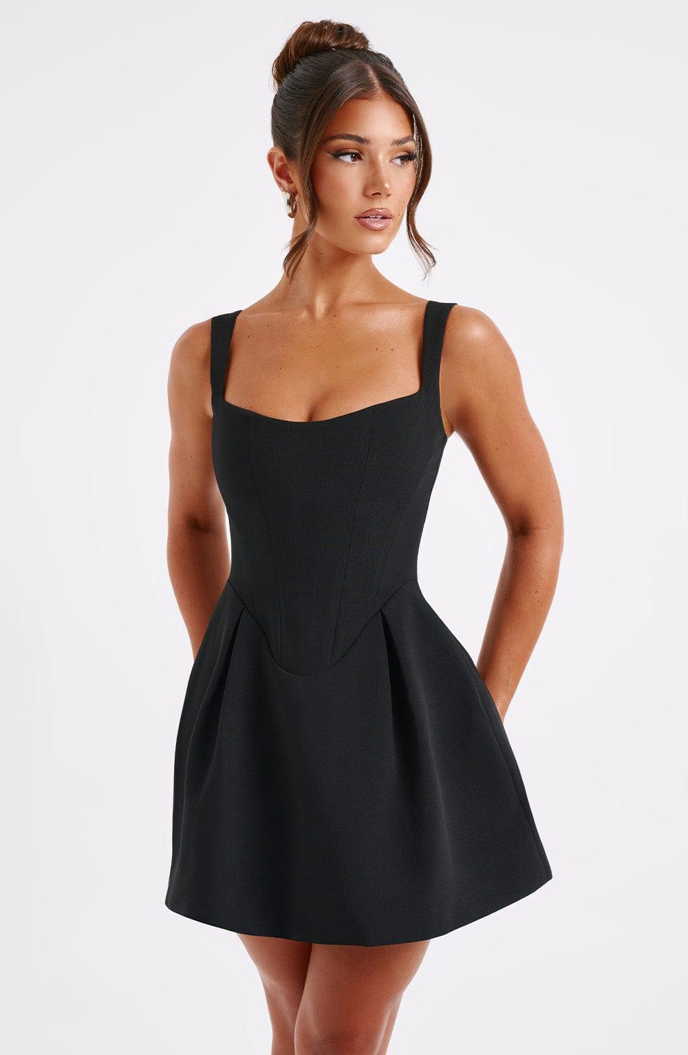 Janiyah Mini Dress - Black Product Image